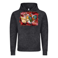 Vintage Black xoxo rooster and chicken Vintage Hoodie - RanaPortraitStore