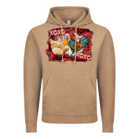 Vintage Coffee xoxo rooster and chicken Vintage Hoodie - RanaPortraitStore