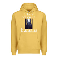 Antique Gold I don't believe i̇n humans Premium Hoodie - Bettercallsaul