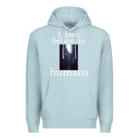 Blue Mist I don't believe i̇n humans Premium Hoodie - Bettercallsaul