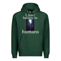 Sports Green I don't believe i̇n humans Premium Hoodie - Bettercallsaul