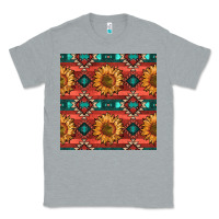 Heather Grey native american aztec seamless pattern 2 Classic Tee - BundleAndBundleShop