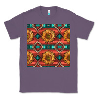Lavender native american aztec seamless pattern 2 Classic Tee - BundleAndBundleShop