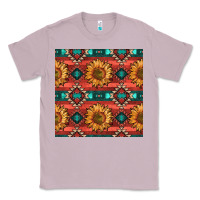 Lilac native american aztec seamless pattern 2 Classic Tee - BundleAndBundleShop