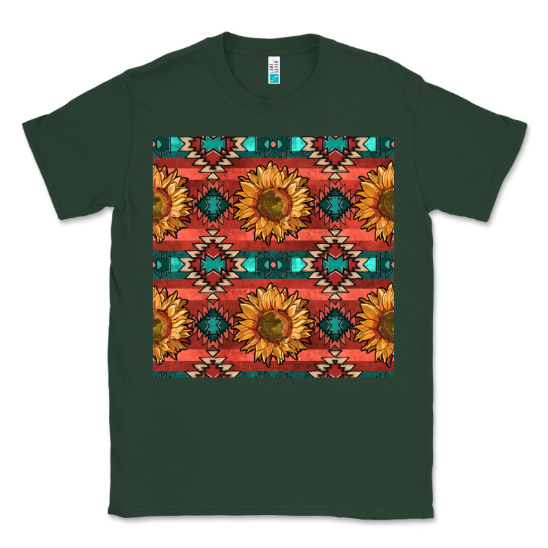 Native American Aztec Seamless Pattern 2 Classic Tee by BundleAndBundleShop | Teevron