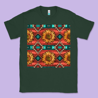 Native American Aztec Seamless Pattern 2 Classic Tee Designed By Bundleandbundleshop