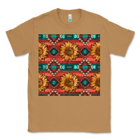 Toasted Coconut native american aztec seamless pattern 2 Classic Tee - BundleAndBundleShop