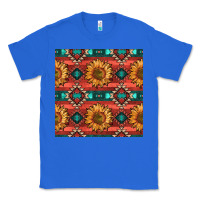 True Royal native american aztec seamless pattern 2 Classic Tee - BundleAndBundleShop