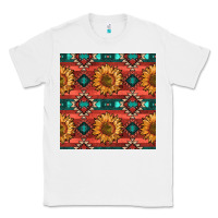 White native american aztec seamless pattern 2 Classic Tee - BundleAndBundleShop