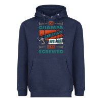 Navy if grampa can't fix it we are all screwed Heavyweight Hoodie - Jasminsmagicworld