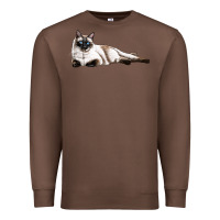Chestnut siamese Premium Sweatshirt - LillyAllenDesigns