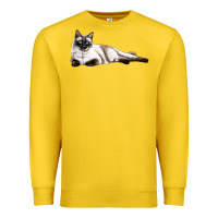 Lemon siamese Premium Sweatshirt - LillyAllenDesigns