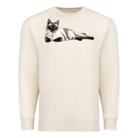Sandshell siamese Premium Sweatshirt - LillyAllenDesigns