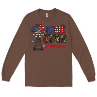 Chestnut small town america Long Sleeve Tee - CowhideDigitalArt