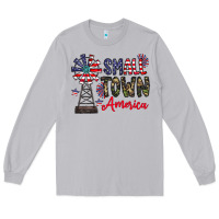 Moon Dust small town america Long Sleeve Tee - CowhideDigitalArt