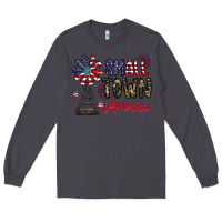 Smoke small town america Long Sleeve Tee - CowhideDigitalArt