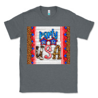 Charcoal Heather party in the usa Classic Tee - HRA Design Shop
