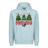 Blue Mist festive af Premium Hoodie - MaliasSmallBusiness