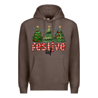 Coffee festive af Premium Hoodie - MaliasSmallBusiness
