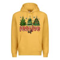 Mustard festive af Premium Hoodie - MaliasSmallBusiness
