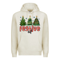 Oatmeal Heather festive af Premium Hoodie - MaliasSmallBusiness