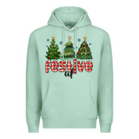 Seafoam festive af Premium Hoodie - MaliasSmallBusiness