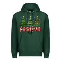 Sports Green festive af Premium Hoodie - MaliasSmallBusiness