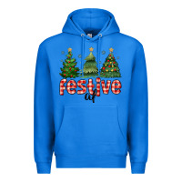 True Royal festive af Premium Hoodie - MaliasSmallBusiness