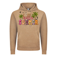 Vintage Coffee hello summer Vintage Hoodie - JahusDesignShop