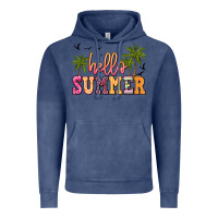 Vintage Denim hello summer Vintage Hoodie - JahusDesignShop