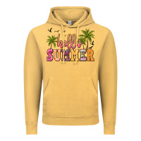 Vintage Mustard hello summer Vintage Hoodie - JahusDesignShop