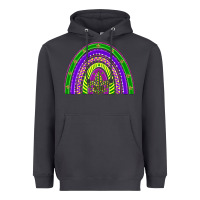 Smoke mardi gras rainbow Heavyweight Hoodie - BarkalooDesign