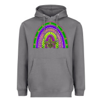 Storm mardi gras rainbow Heavyweight Hoodie - BarkalooDesign