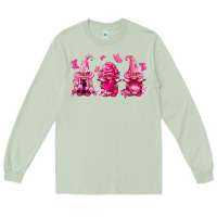 Breast Cancer Gnomies Long Sleeve Tee | Teevron