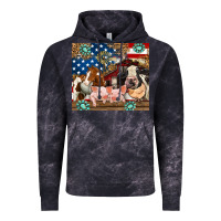 Cloud Black American farm animals Vintage Hoodie - RanaPortraitStore