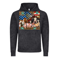 Vintage Black American farm animals Vintage Hoodie - RanaPortraitStore