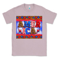 Lilac america thunderbolt Classic Tee - HRA Design Shop
