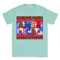 Seafoam america thunderbolt Classic Tee - HRA Design Shop