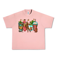 Salmon cowgirl coffee cups Urban Heavy Tee - Zillion Design Studio