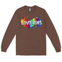 Chestnut love wins pride lgbtq Long Sleeve Tee - AdoDesignShop