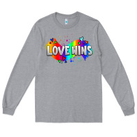 Heather Grey love wins pride lgbtq Long Sleeve Tee - AdoDesignShop