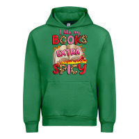 Emerald i like my books extra spicy Urban Hoodie - Artiststas