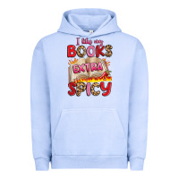 Pigment Grape Ice i like my books extra spicy Urban Hoodie - Artiststas