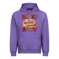 Tulip i like my books extra spicy Urban Hoodie - Artiststas
