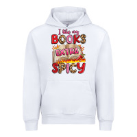 White i like my books extra spicy Urban Hoodie - Artiststas