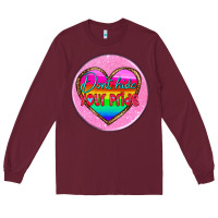 Burgundy coaster 6 Long Sleeve Tee - HRA Design Shop