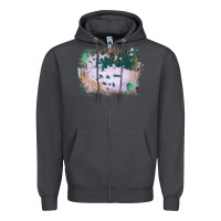 Smoke Western Green Cowhide Frame Zipper Hoodie - Bettercallsaul
