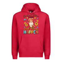 Cardinal grandma's kitchen where sweet things happen Premium Hoodie - MaliasSmallBusiness