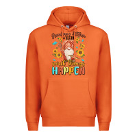 Carrot grandma's kitchen where sweet things happen Premium Hoodie - MaliasSmallBusiness