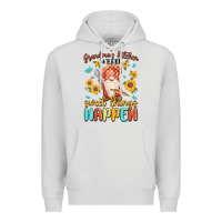 Dove Grey grandma's kitchen where sweet things happen Premium Hoodie - MaliasSmallBusiness